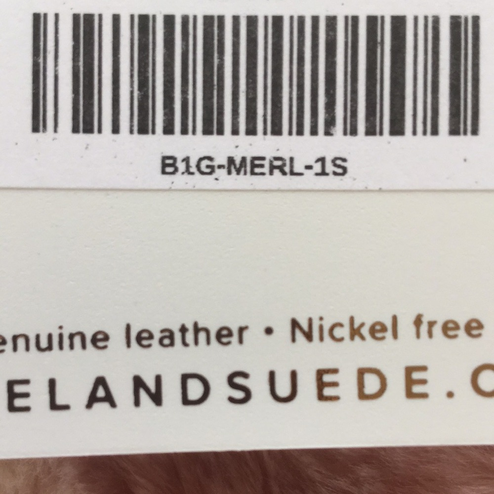 New! Merlot Gem Nickel Suede - Picture 5 of 5